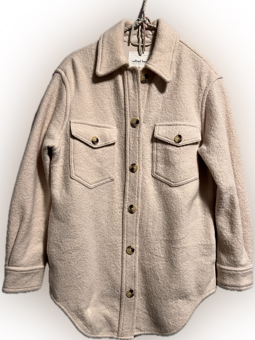 Wilfred Ganna Wool Shirt Jacket (Shacket) | 2XS (Oversized) - Picture 2 of 5